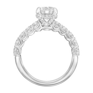 “Tina” Round Brilliant Diamond Engagement Ring