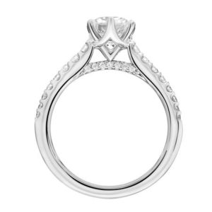 “Elana” Graduated Diamond Engagement Ring