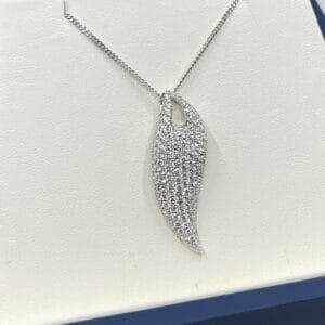 Elma Designs Free Form Diamond Pendant
