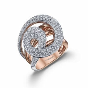 Free Form Diamond Fashion Ring