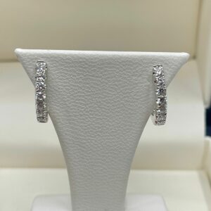 Diamond Huggie Earrings .47 ctw