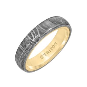 Meteorite and Gold Band