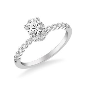 Delicate Diamond Engagement